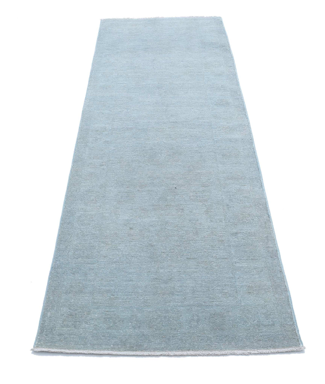 Overdye 2'6'' X 8'3'' Hand-Knotted Wool Rug 2'6'' x 8'3'' (75 X 248) / Grey / N/A