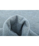 Overdye 2'6'' X 8'3'' Hand-Knotted Wool Rug 2'6'' x 8'3'' (75 X 248) / Grey / N/A