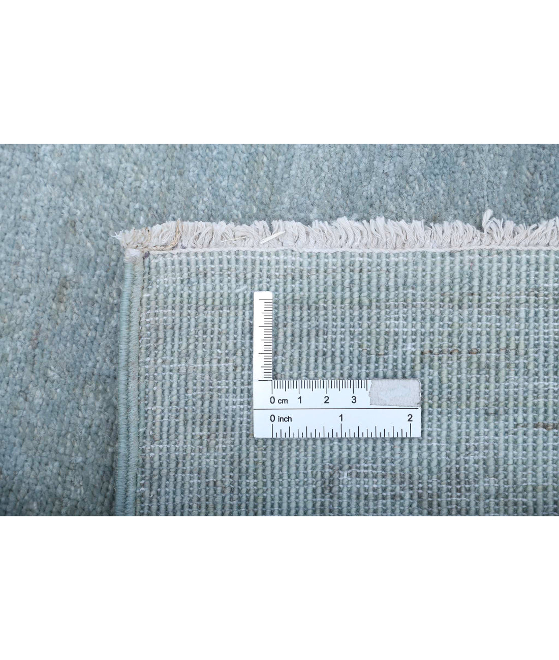 Overdye 2'6'' X 8'3'' Hand-Knotted Wool Rug 2'6'' x 8'3'' (75 X 248) / Grey / N/A