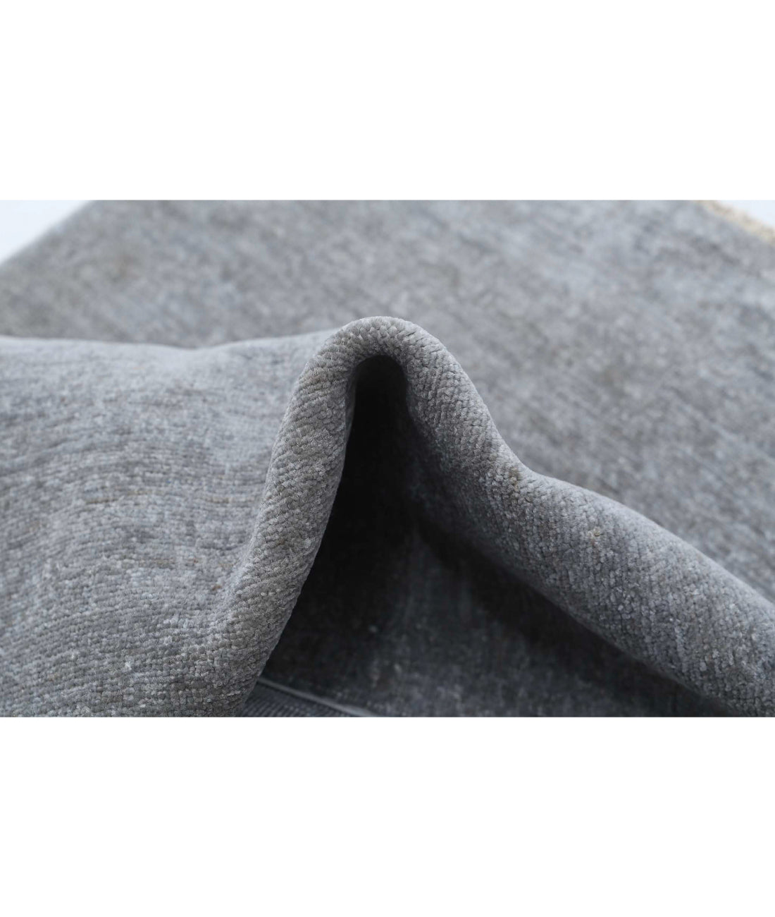Overdye 2'7'' X 4'0'' Hand-Knotted Wool Rug 2'7'' x 4'0'' (78 X 120) / Grey / Grey