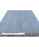 Overdye 8'5'' X 9'8'' Hand-Knotted Wool Rug 8'5'' x 9'8'' (253 X 290) / Blue / N/A