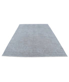 Overdye 7'3'' X 9'6'' Hand-Knotted Wool Rug 7'3'' x 9'6'' (218 X 285) / Grey / Grey