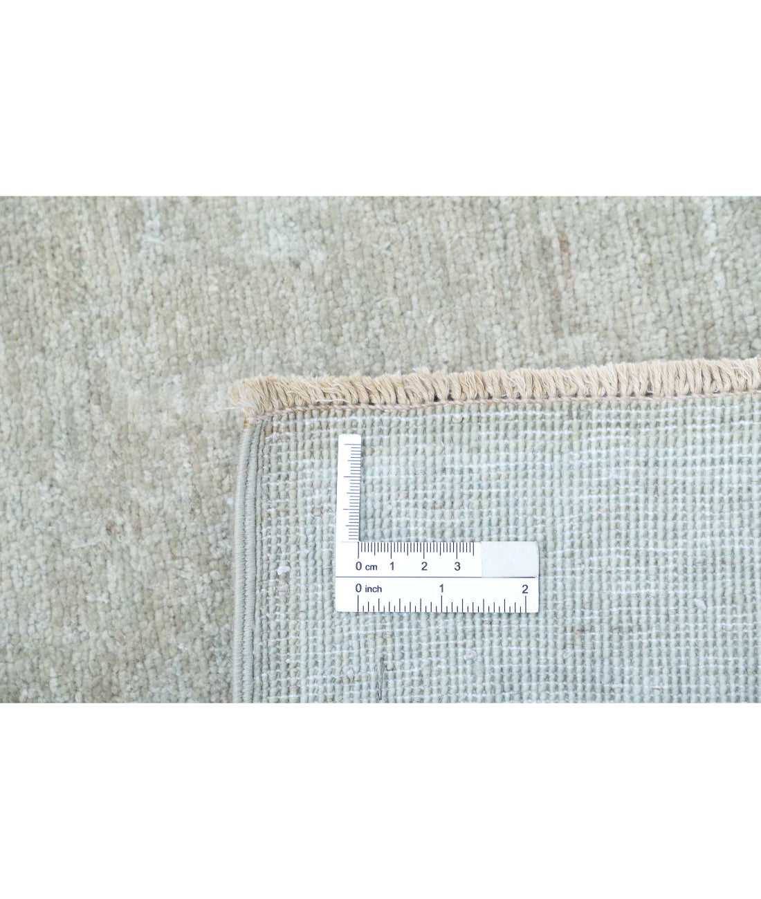 Overdye 2'5'' X 8'5'' Hand-Knotted Wool Rug 2'5'' x 8'5'' (73 X 253) / Grey / Grey