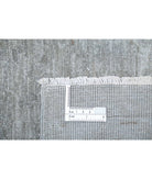 Overdye 2'8'' X 8'6'' Hand-Knotted Wool Rug 2'8'' x 8'6'' (80 X 255) / Grey / Grey