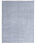 Overdye 8'10'' X 11'7'' Hand-Knotted Wool Rug 8'10'' x 11'7'' (265 X 348) / Grey / Grey
