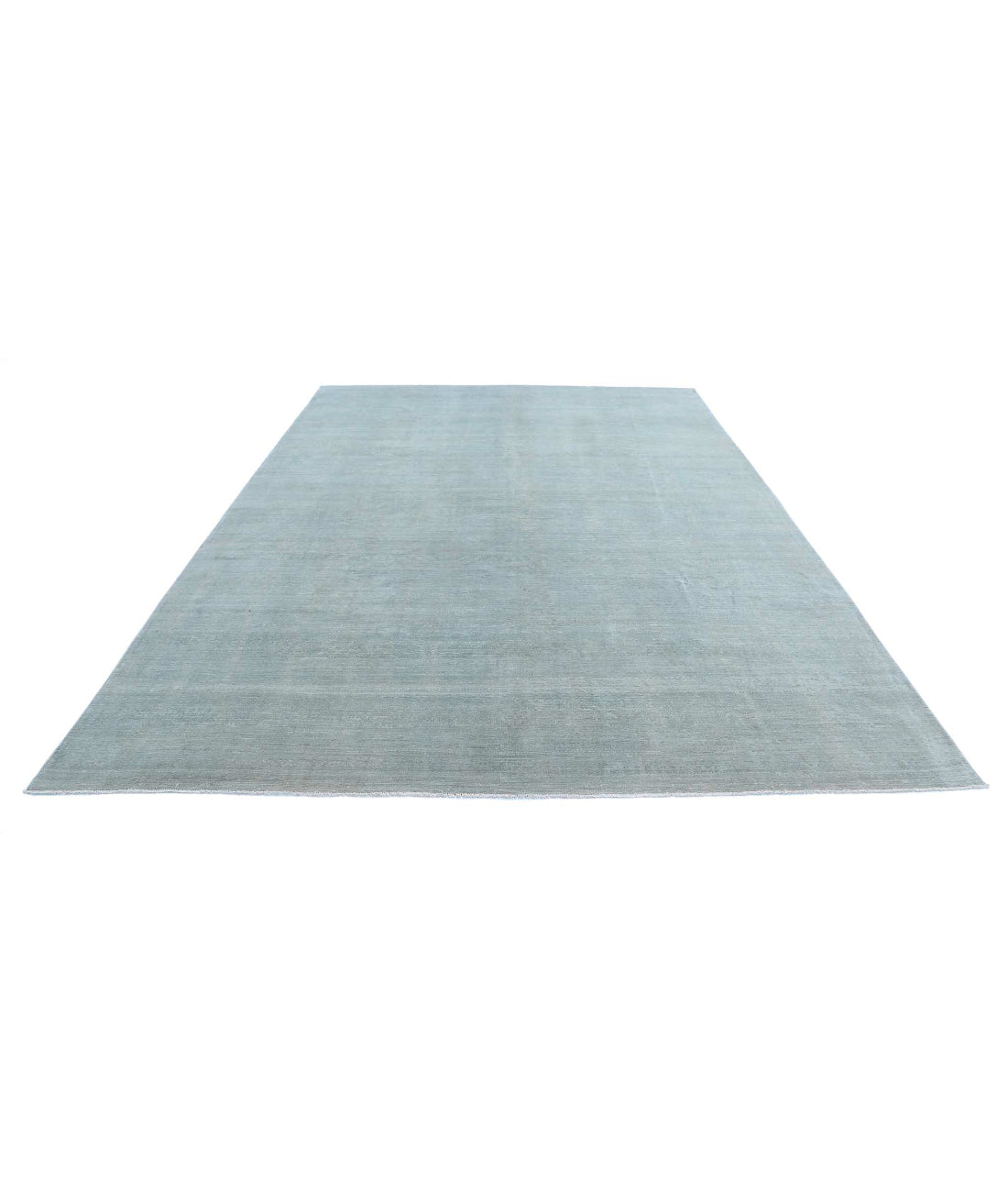 Overdye 8'5'' X 12'0'' Hand-Knotted Wool Rug 8'5'' x 12'0'' (253 X 360) / Grey / N/A