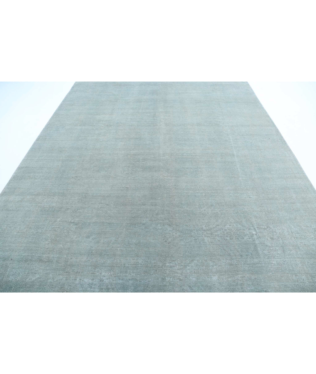 Overdye 8'5'' X 12'0'' Hand-Knotted Wool Rug 8'5'' x 12'0'' (253 X 360) / Grey / N/A