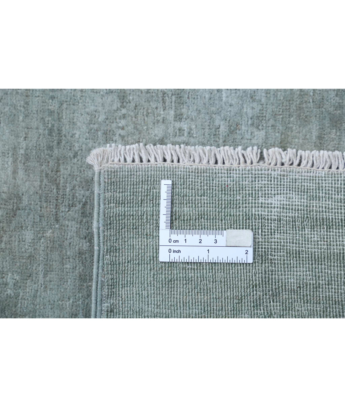 Overdye 8'5'' X 12'0'' Hand-Knotted Wool Rug 8'5'' x 12'0'' (253 X 360) / Grey / N/A