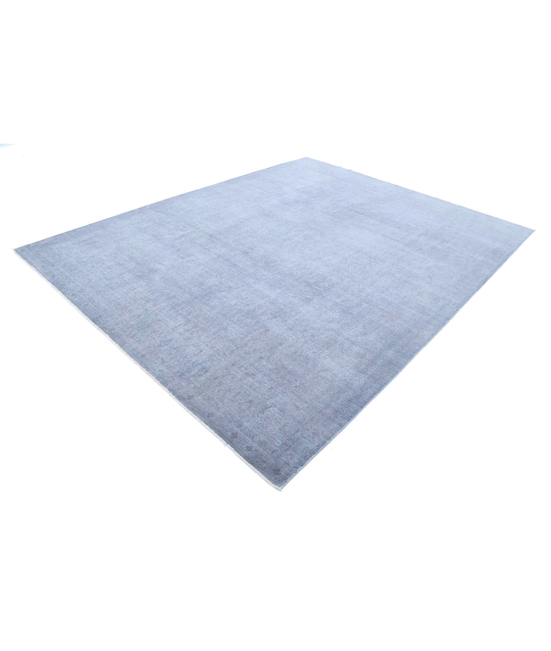 Overdye 7'10'' X 10'0'' Hand-Knotted Wool Rug 7'10'' x 10'0'' (235 X 300) / Grey / Grey
