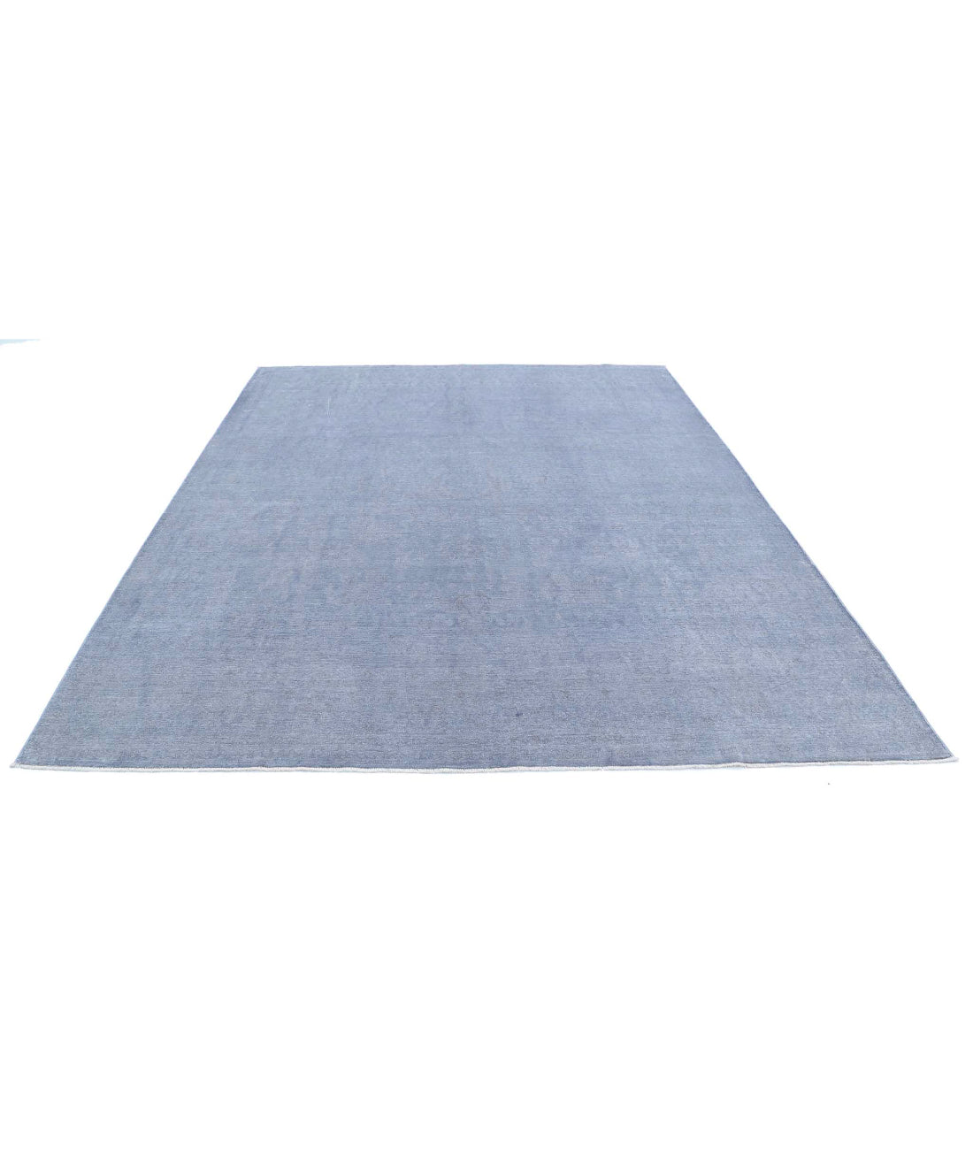 Overdye 7'10'' X 10'0'' Hand-Knotted Wool Rug 7'10'' x 10'0'' (235 X 300) / Grey / Grey