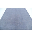 Overdye 7'10'' X 10'0'' Hand-Knotted Wool Rug 7'10'' x 10'0'' (235 X 300) / Grey / Grey