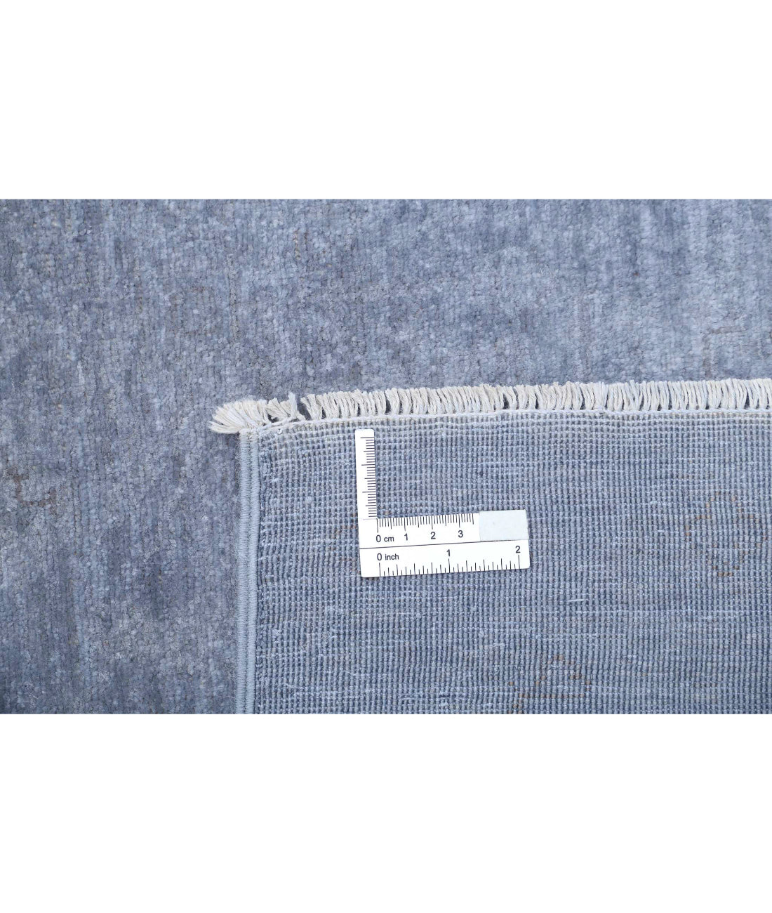 Overdye 7'10'' X 10'0'' Hand-Knotted Wool Rug 7'10'' x 10'0'' (235 X 300) / Grey / Grey