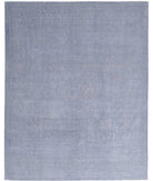 Overdye 7'10'' X 10'0'' Hand-Knotted Wool Rug 7'10'' x 10'0'' (235 X 300) / Grey / Grey