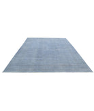 Overdye 8'9'' X 11'10'' Hand-Knotted Wool Rug 8'9'' x 11'10'' (263 X 355) / Grey / Grey