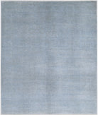Overdye 8'0'' X 9'7'' Hand-Knotted Wool Rug 8'0'' x 9'7'' (240 X 288) / Blue / Blue