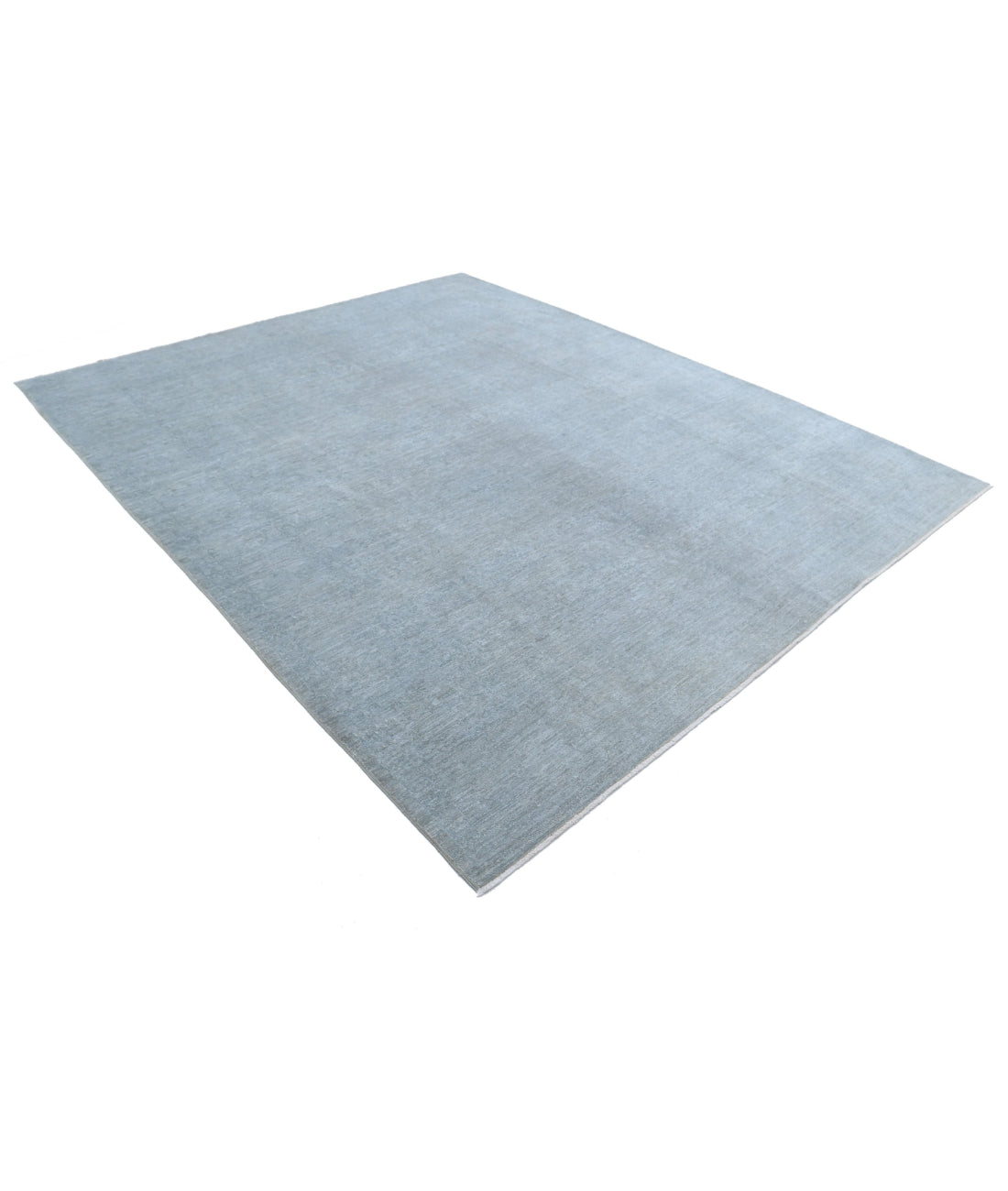 Overdye 8'3'' X 10'0'' Hand-Knotted Wool Rug 8'3'' x 10'0'' (248 X 300) / Grey / N/A