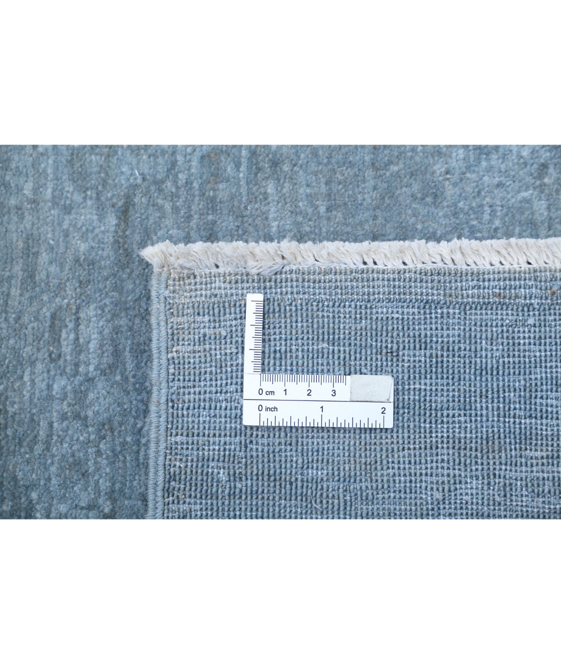 Overdye 5'2'' X 6'11'' Hand-Knotted Wool Rug 5'2'' x 6'11'' (155 X 208) / Blue / N/A