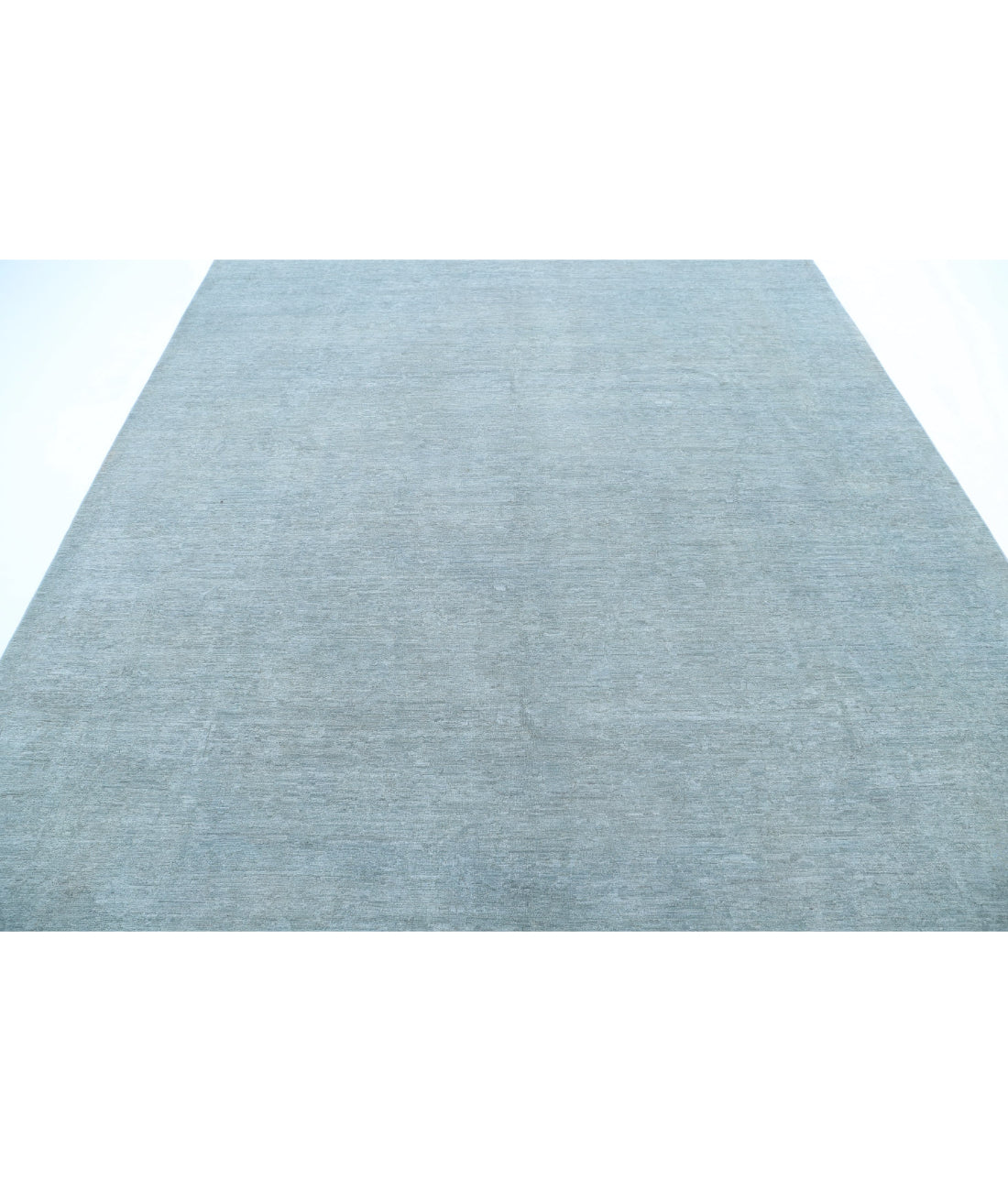 Overdye 8'1'' X 10'0'' Hand-Knotted Wool Rug 8'1'' x 10'0'' (243 X 300) / Grey / Grey