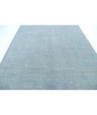 Overdye 8'1'' X 10'0'' Hand-Knotted Wool Rug 8'1'' x 10'0'' (243 X 300) / Grey / Grey