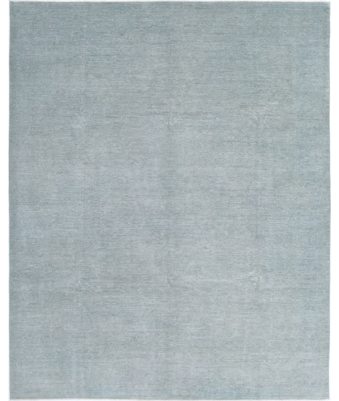 Overdye 8'1'' X 10'0'' Hand-Knotted Wool Rug 8'1'' x 10'0'' (243 X 300) / Grey / Grey