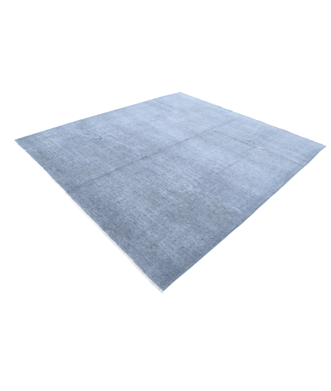 Overdye 8'2'' X 9'4'' Hand-Knotted Wool Rug 8'2'' x 9'4'' (245 X 280) / Grey / N/A