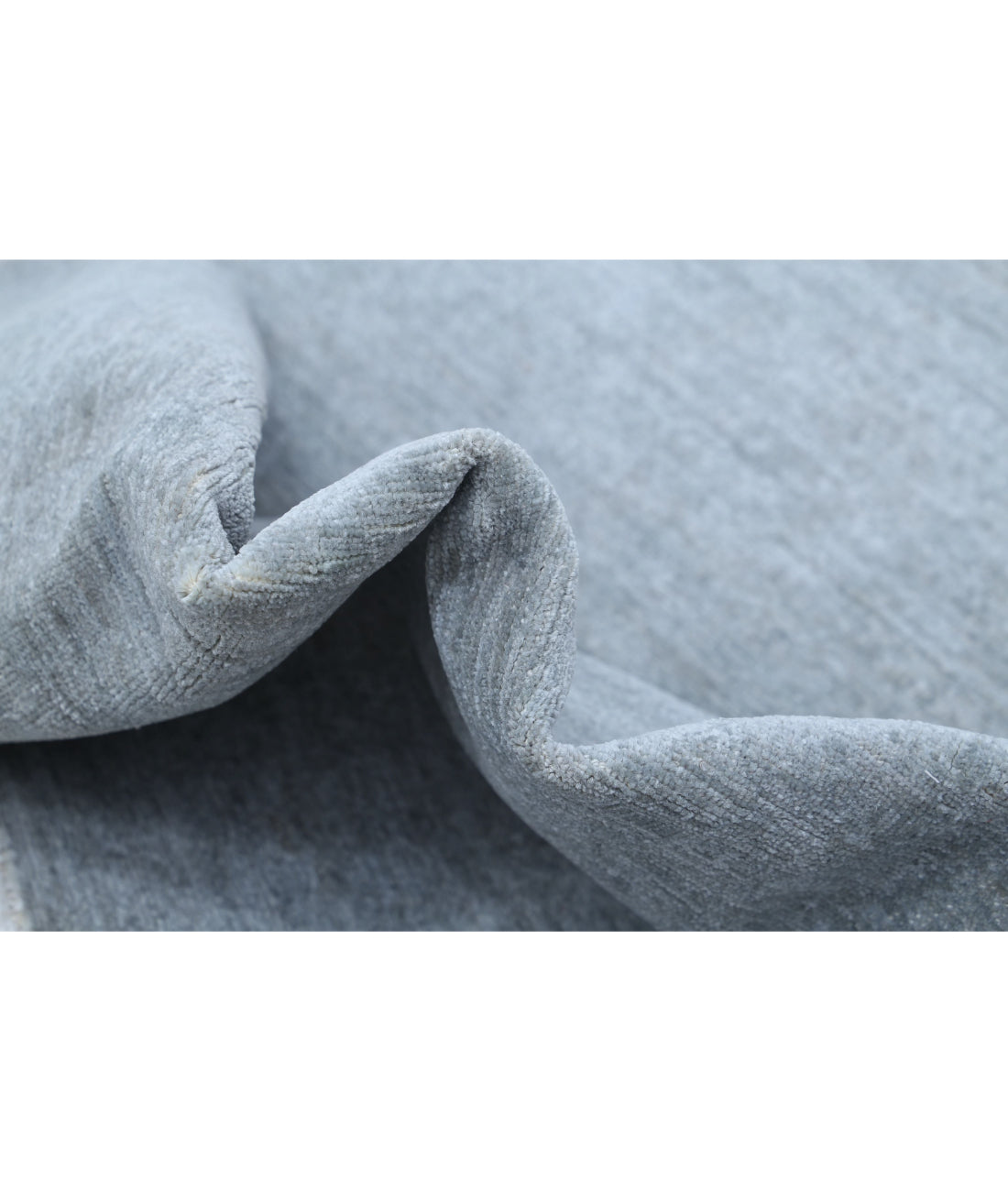 Overdye 3'2'' X 10'7'' Hand-Knotted Wool Rug 3'2'' x 10'7'' (95 X 318) / Grey / N/A