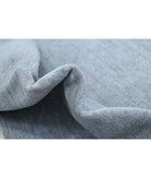 Overdye 3'2'' X 10'7'' Hand-Knotted Wool Rug 3'2'' x 10'7'' (95 X 318) / Grey / N/A
