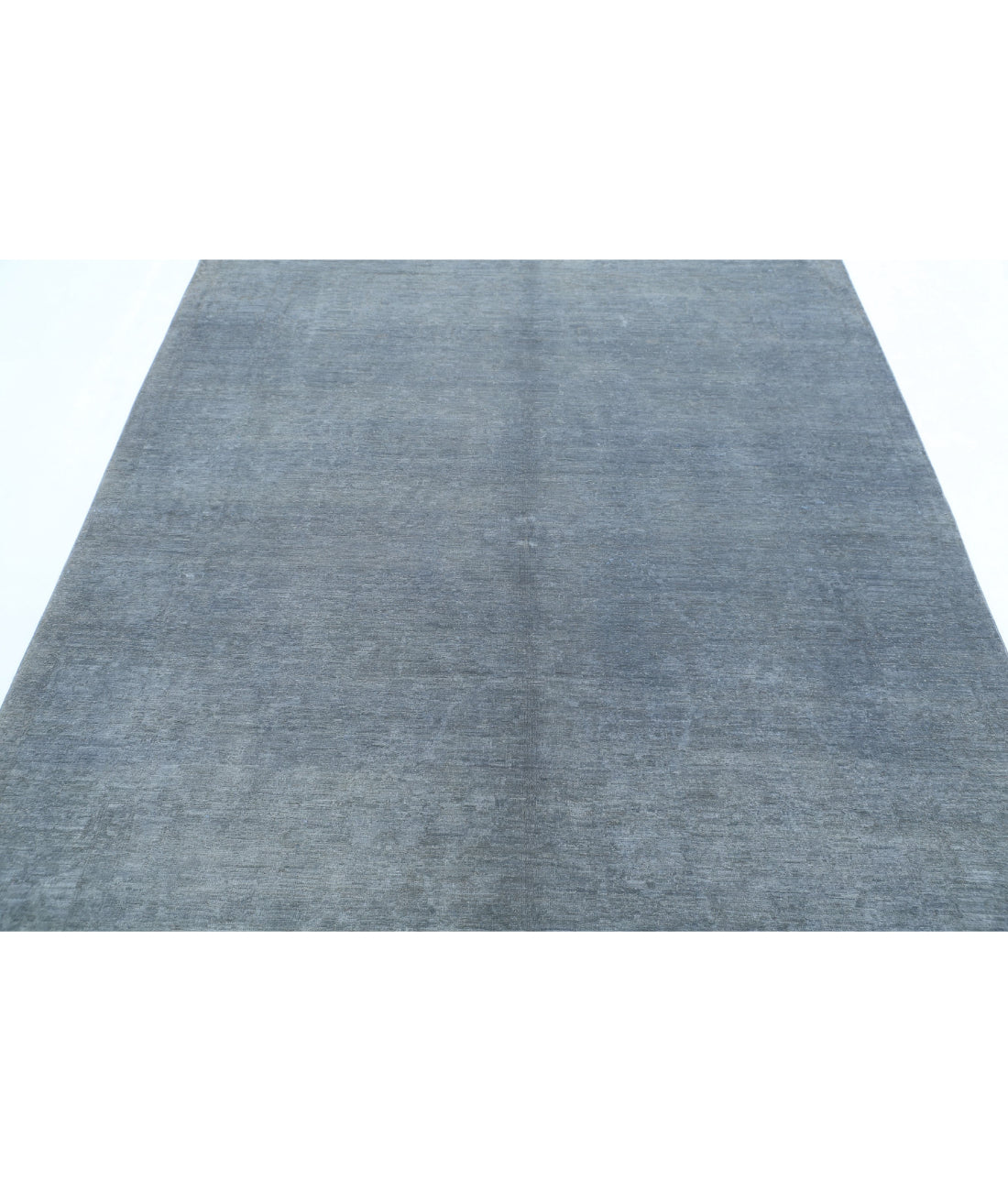 Overdye 6'0'' X 7'10'' Hand-Knotted Wool Rug 6'0'' x 7'10'' (180 X 235) / Grey / Grey