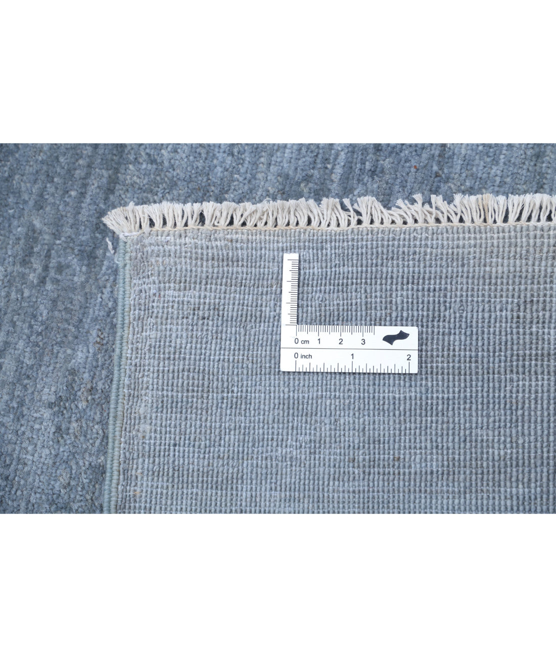 Overdye 8'0'' X 9'8'' Hand-Knotted Wool Rug 8'0'' x 9'8'' (240 X 290) / Grey / N/A