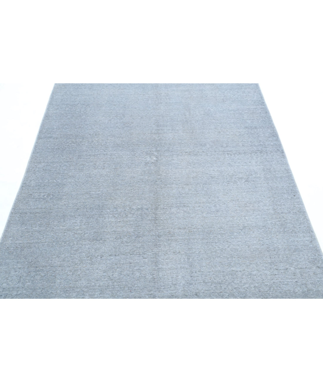 Overdye 4'8'' X 6'4'' Hand-Knotted Wool Rug 4'8'' x 6'4'' (140 X 190) / Grey / N/A