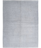 Overdye 4'8'' X 6'4'' Hand-Knotted Wool Rug 4'8'' x 6'4'' (140 X 190) / Grey / N/A