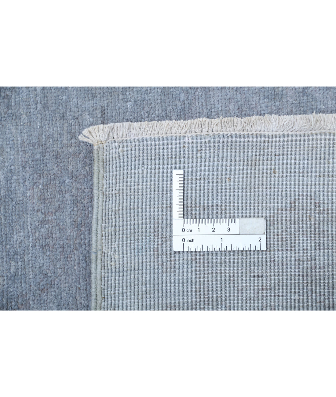 Overdye 8'1'' X 10'1'' Hand-Knotted Wool Rug 8'1'' x 10'1'' (243 X 303) / Grey / N/A