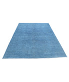 Overdye 6'0'' X 8'5'' Hand-Knotted Wool Rug 6'0'' x 8'5'' (180 X 253) / Blue / N/A