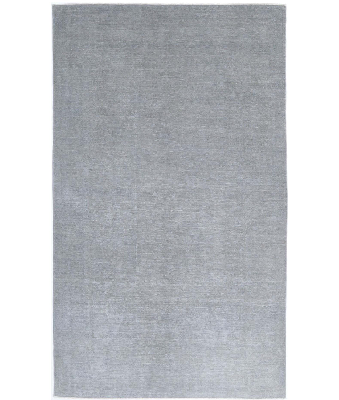 Overdye 6'1'' X 10'8'' Hand-Knotted Wool Rug 6'1'' x 10'8'' (183 X 320) / Grey / Grey