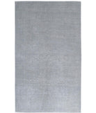 Overdye 6'1'' X 10'8'' Hand-Knotted Wool Rug 6'1'' x 10'8'' (183 X 320) / Grey / Grey
