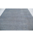 Overdye 8'8'' X 11'9'' Hand-Knotted Wool Rug 8'8'' x 11'9'' (260 X 353) / Grey / Grey