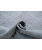 Overdye 8'8'' X 11'9'' Hand-Knotted Wool Rug 8'8'' x 11'9'' (260 X 353) / Grey / Grey