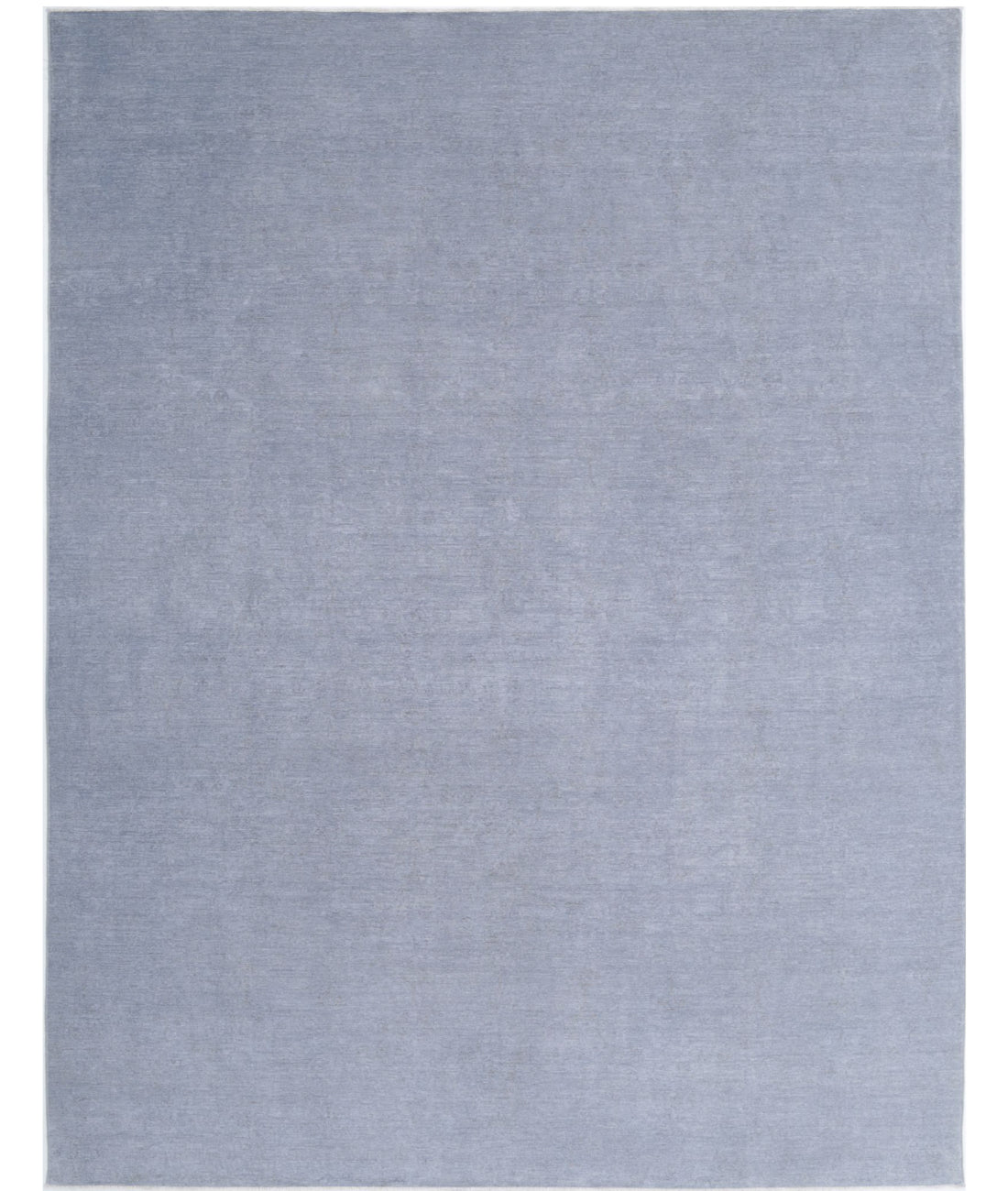 Overdye 8'9'' X 11'6'' Hand-Knotted Wool Rug 8'9'' x 11'6'' (263 X 345) / Grey / Grey