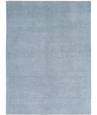 Overdye 8'5'' X 11'6'' Hand-Knotted Wool Rug 8'5'' x 11'6'' (253 X 345) / Grey / Grey