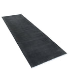 Overdye 3'0'' X 9'7'' Hand-Knotted Wool Rug 3'0'' x 9'7'' (90 X 288) / Green / N/A
