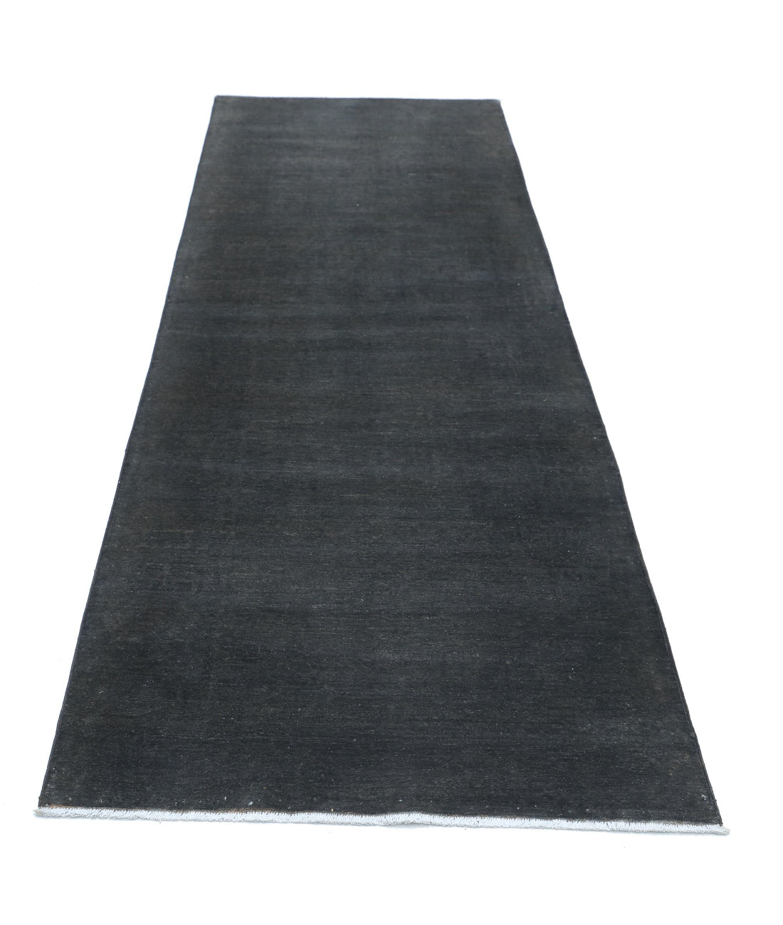 Overdye 3'0'' X 9'7'' Hand-Knotted Wool Rug 3'0'' x 9'7'' (90 X 288) / Green / N/A