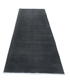 Overdye 3'0'' X 9'7'' Hand-Knotted Wool Rug 3'0'' x 9'7'' (90 X 288) / Green / N/A