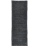 Overdye 3'0'' X 9'7'' Hand-Knotted Wool Rug 3'0'' x 9'7'' (90 X 288) / Green / N/A