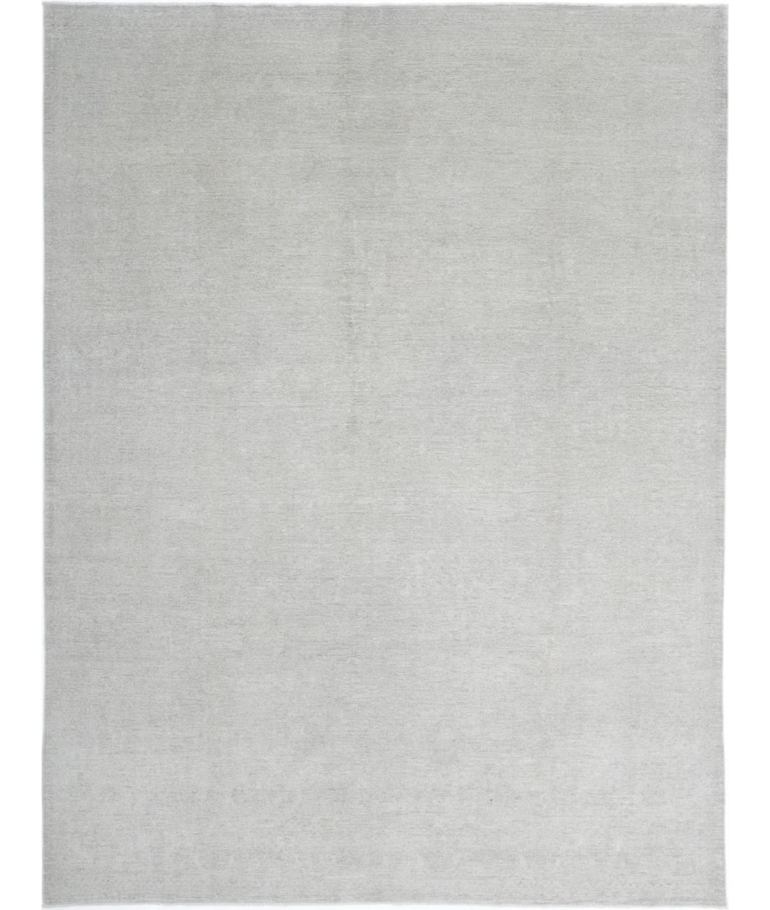 Overdye 8'8'' X 11'9'' Hand-Knotted Wool Rug 8'8'' x 11'9'' (260 X 353) / Grey / N/A