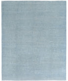 Overdye 7'11'' X 9'11'' Hand-Knotted Wool Rug 7'11'' x 9'11'' (238 X 298) / Blue / Blue