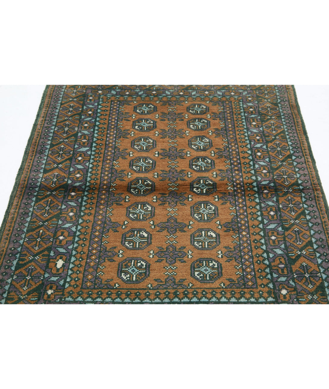 Revival 3'5'' X 4'9'' Hand-Knotted Wool Rug 3'5'' x 4'9'' (103 X 143) / Taupe / N/A