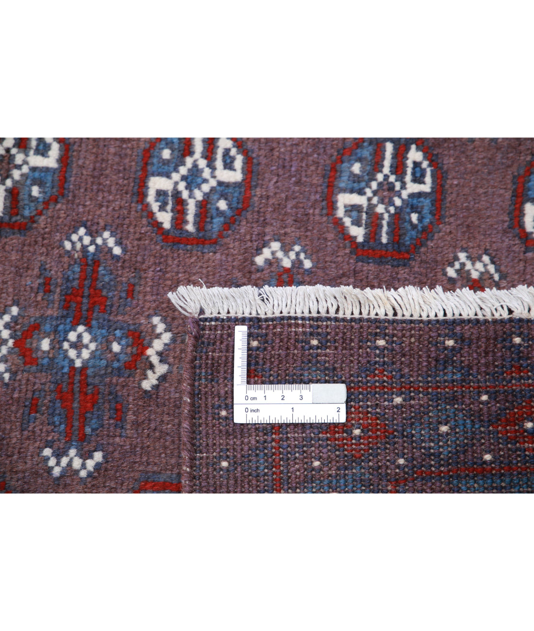 Revival 5'3'' X 7'11'' Hand-Knotted Wool Rug 5'3'' x 7'11'' (158 X 238) / Purple / Blue