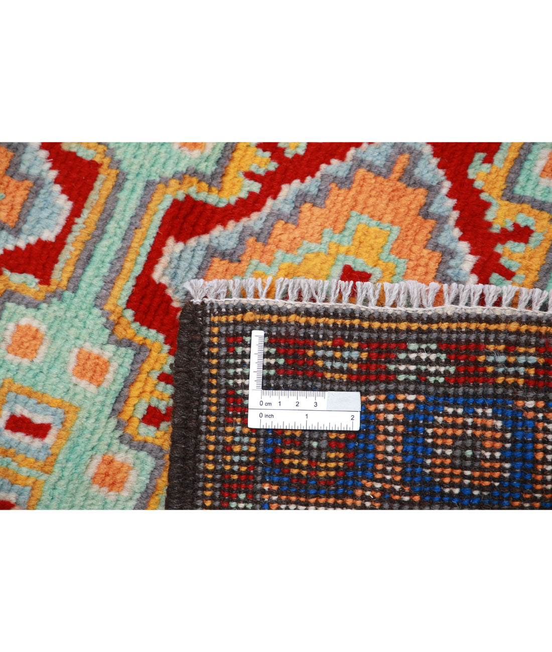 Revival 2'7'' X 4'0'' Hand-Knotted Wool Rug 2'7'' x 4'0'' (78 X 120) / Blue / Gold