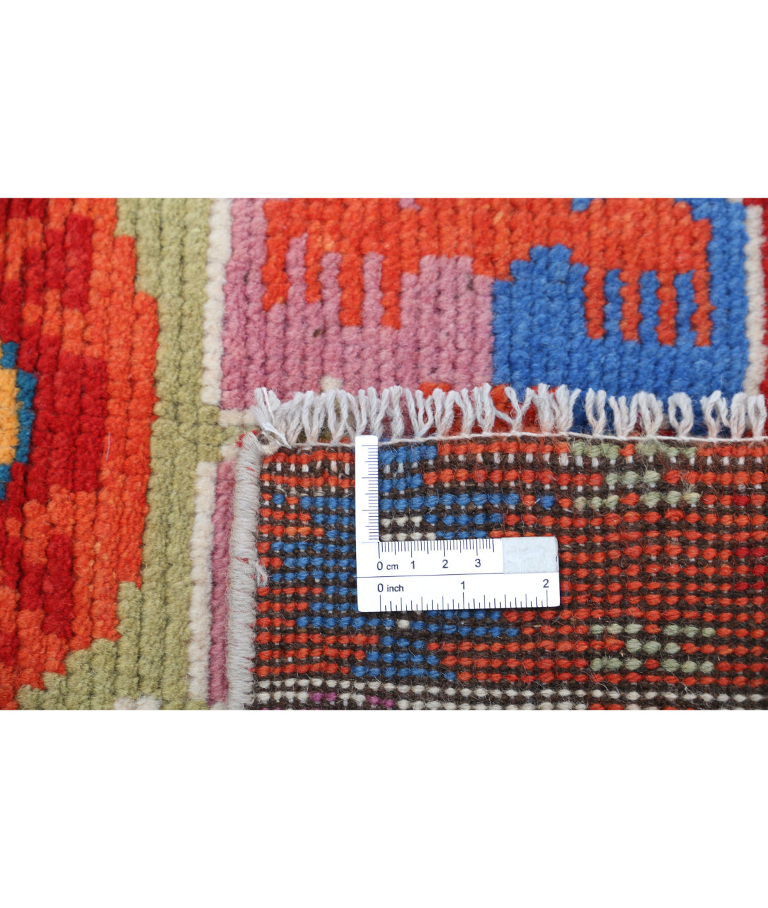 Revival 2'7'' X 3'11'' Hand-Knotted Wool Rug 2'7'' x 3'11'' (78 X 118) / Rust / Grey