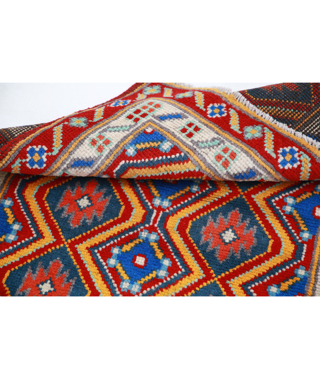 Revival 2'9'' X 3'11'' Hand-Knotted Wool Rug 2'9'' x 3'11'' (83 X 118) / Multi / Red